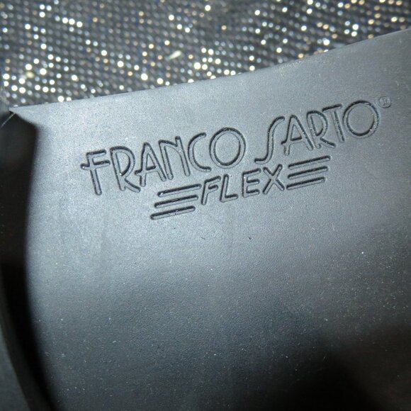 FRANCO SARTO Flex Black Italian Leather Loafers Driving Shoes size 10 - Picture 10 of 13